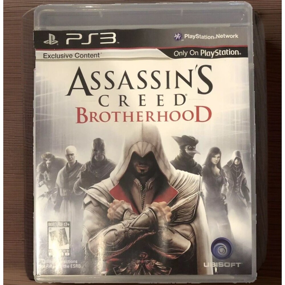 Assassin's Creed Brotherhood PS3 Sony PlayStation 3 CIB Complete Original Manual